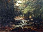William Samuel Horton Landscape with Stream France oil painting artist